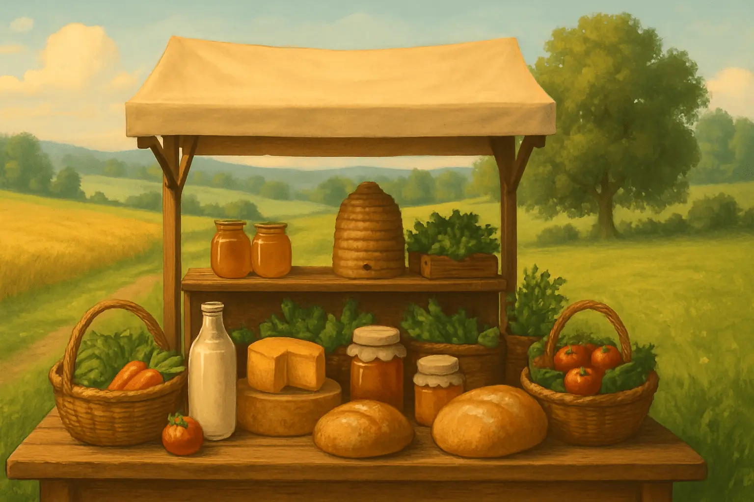 Koszyk lokalnych produktów